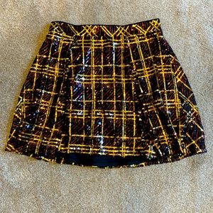 Torrid Sequins Skater Skirt
